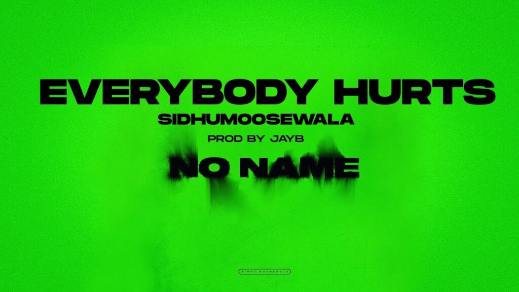 EVERYBODY HURTS : Sidhu Moose Wala | Jayb | Official Visual Video | New Song 2022