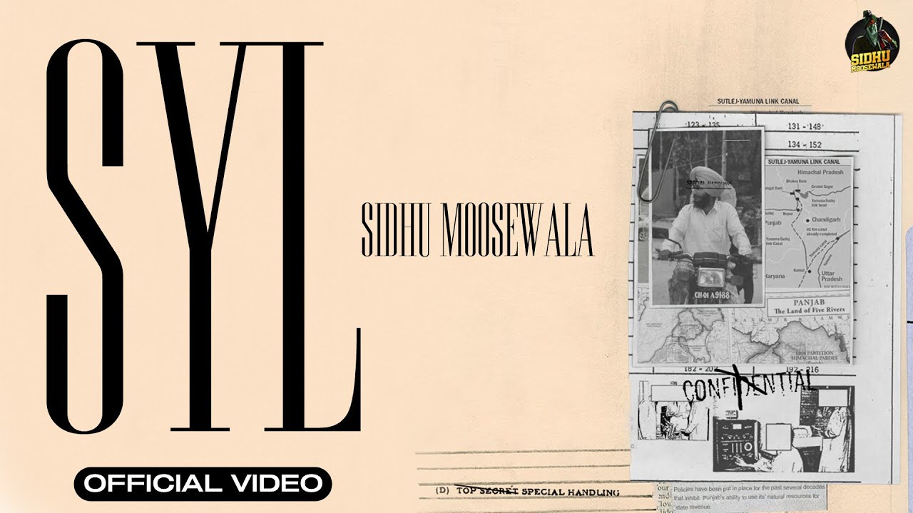 SYL (Official Video) SIDHU MOOSE WALA