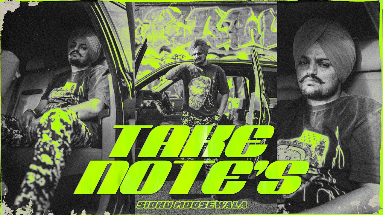 TAKE NOTES ( Official Audio) Sidhu Moose Wala | Latest Punjabi Songs 2025