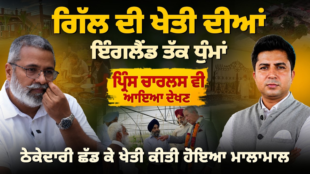 ਗਿੱਲ ਦੀ ਖੇਤੀ ਦੀਆਂ ਇੰਗਲੈਂਡ ਤੱਕ ਧੁੰਮਾਂ, ਹੋਇਆ ਮਾਲਾਮਾਲ ਠੇਕੇਦਾਰੀ ਛੱਡ ਕੇ ਖੇਤੀ ਕੀਤੀ | Arbide Punjab