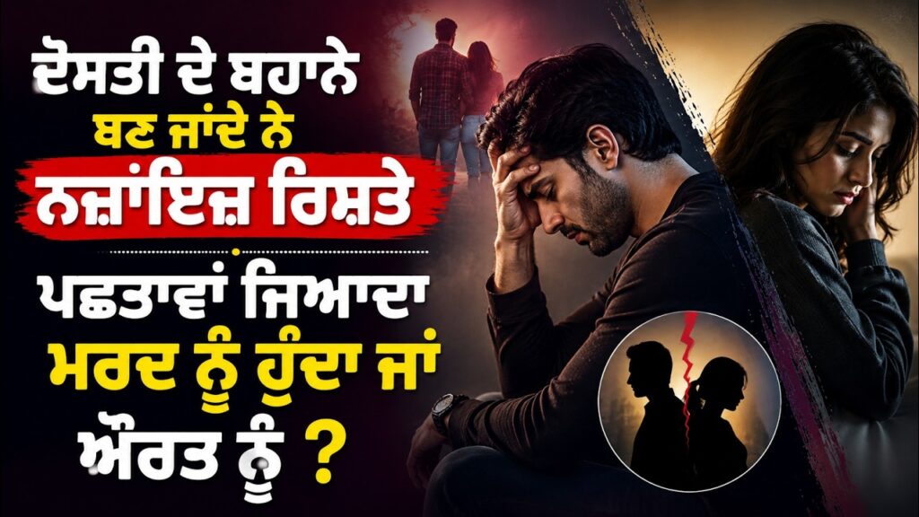 ਦੋਸਤੀ ਦੇ ਬਹਾਨੇ ਬਣ ਜਾਂਦੇ ਨੇ ਨਜ਼ਾਇਜ਼ | ਰਿਸ਼ਤੇ ਪਛਤਾਵਾਂ ਜਿਆਦਾ ਮਰਦ ਨੂੰ ਹੁੰਦਾ ਜਾਂ ਔਰਤ ਨੂੰ ? Arbide Punjab