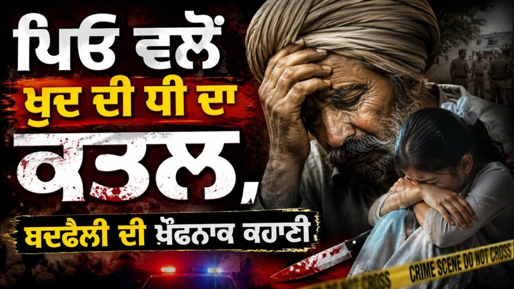 ਪਿਓ ਵਲੋਂ ਖ਼ੁਦ ਦੀ ਧੀ ਦਾ ਕ/ਤ/ਲ,ਬਦਫ਼ੈਲੀ ਦੀ ਖ਼ੌਫ਼ਨਾਕ ਕਹਾਣੀ,ਪਿਓ ਕਹਿੰਦਾ ਸੀ ਆਪਣੀ ਸਹੇਲੀ ਨਾਲ ਗੱਲ ਕਰਵਾ |