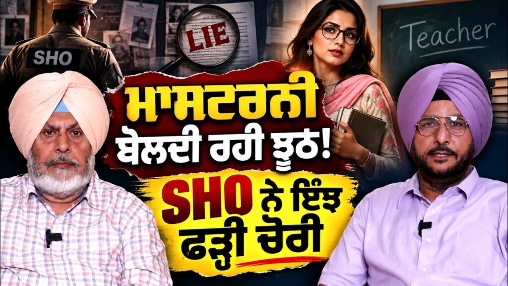 ਮਾਸਟਰਨੀ ਦਾ ਝੂਠ SHO ਨੇ ਕਿਵੇਂ ਫੜ੍ਹਿਆ? ਹੈਰਾਨ ਕਰਨ ਵਾਲਾ ਕਿੱਸਾ | Satpal Virk | Sukhdev Virk