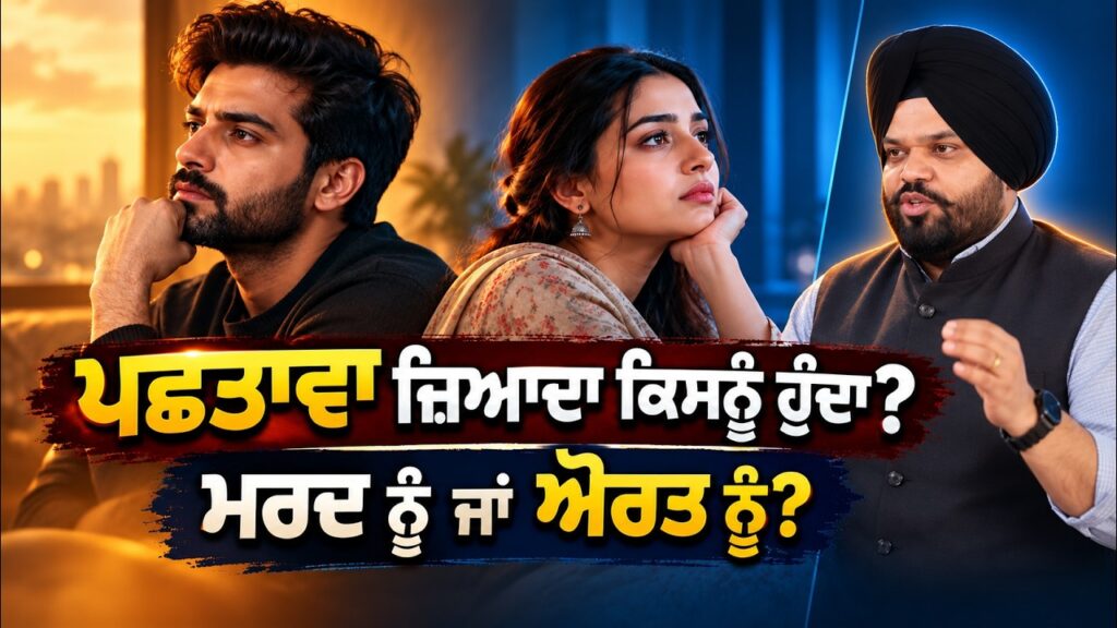 ਪਛਤਾਵਾਂ ਜਿਆਦਾ ਮਰਦ ਨੂੰ ਹੁੰਦਾ ਜਾਂ ਔਰਤ ਨੂੰ ? | Dr Tarlochan Toch singh | Devinder Pal | Arbide Punjab
