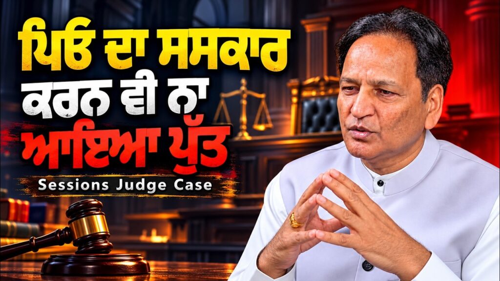 ਪਿਓ ਦਾ ਸਸ ਕਾਰ ਕਰਨ ਵੀ ਨਾ ਆਇਆ ਪੁੱਤ | Sessions Judge Case | Arbide Punjab